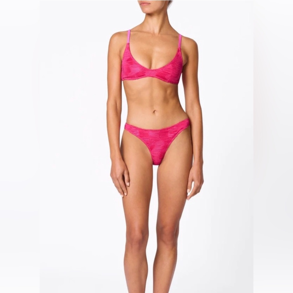 Pink maia triangl bikini set small